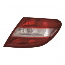 Mercedes C-Class 2007-2011 (Clear Indicator) Non-LED Rear Light Unit Driver Side